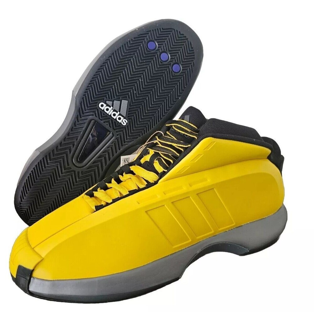 New adidas Crazy 1 Sunshine NBA Kobe Bryant Basketball Shoes GY3808 Men’s Sz 10